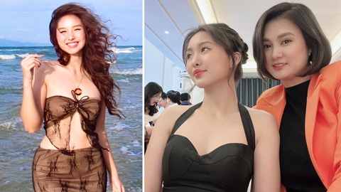  Ái nữ của hoa khôi bóng chuyền Kim Huệ gây sốt với nhan sắc rực rỡ