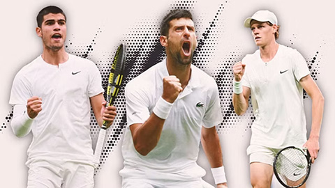  Wimbledon 2025: Thử thách với Djokovic, cơ hội lớn cho Alcaraz & Sinner