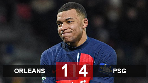  Mbappe một tay mang về chiến thắng đậm cho PSG