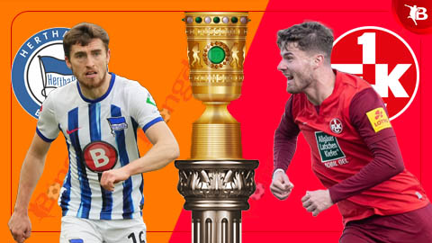02h45 ngày 1/2: Hertha vs Kaiserslautern 