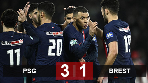  PSG vào tứ kết Cúp Quốc gia Pháp