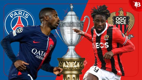 03h10 ngày 14/3: PSG vs Nice