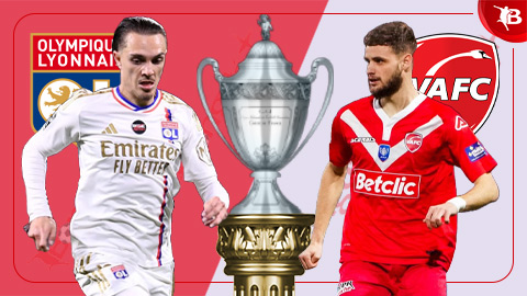  01h45 ngày 3/4: Lyon vs Valenciennes