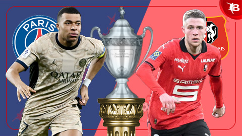  02h10 ngày 4/4: PSG vs Rennes   