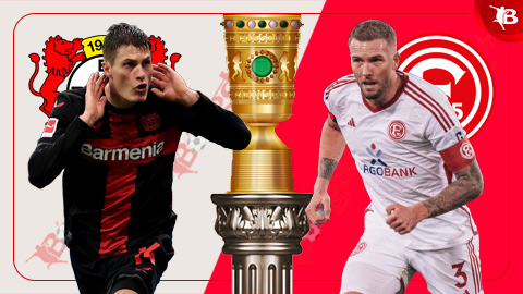  01h45 ngày 4/4: Leverkusen vs Dusseldorf