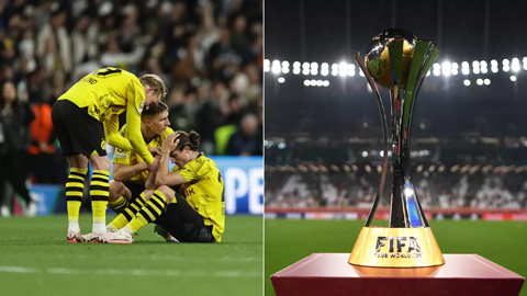  Vì sao Dortmund vẫn dự Club World Cup dù thua Real ở chung kết Champions League?