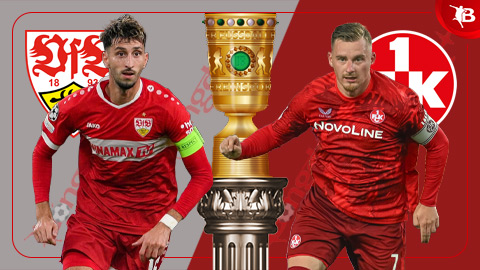  02h45 ngày 30/10: Stuttgart vs Kaiserslautern