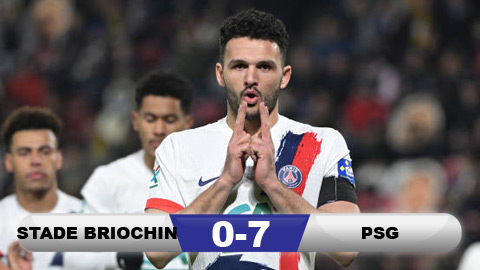  PSG thắng trận 7-0 thứ hai trong vòng một tuần