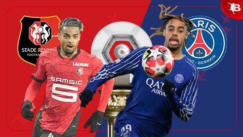  23h00 ngày 8/3: Rennes vs PSG