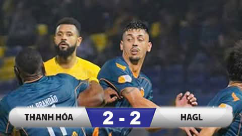  Minh Vương toả sáng, HAGL vẫn không thắng Thanh Hoá