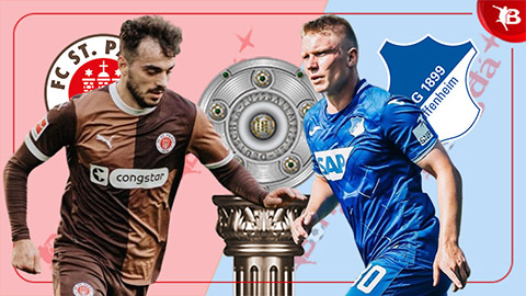  02h30 ngày 15/3: St.Pauli vs Hoffenheim