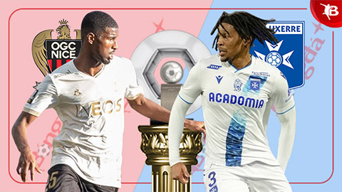  02h45 ngày 15/3: Nice vs Auxerre    