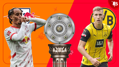  00h30 ngày 16/3: Leipzig vs Dortmund