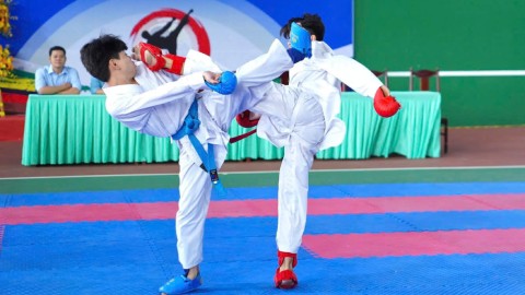  Khai mạc Giải vô địch Karate tỉnh Bình Dương năm 2025
