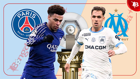  02h45 ngày 17/3: PSG vs Marseille   