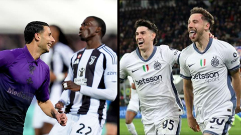  Vòng 29 Serie A: Juventus thua thảm, Inter thắng trong trận đấu có 3 thẻ đỏ