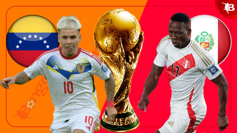  07h00 ngày 26/3: Venezuela vs Peru   