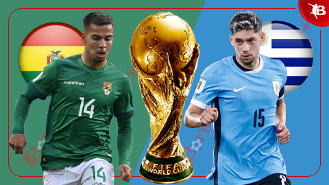 03h00 ngày 26/3: Bolivia vs Uruguay