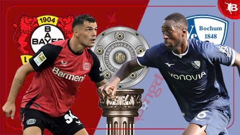  02h30 ngày 29/3: Leverkusen vs Bochum