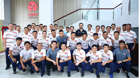  27 trọng tài tham gia Lớp đào tạo trọng tài VAR khóa 4