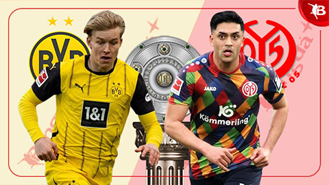 22h30 ngày 30/3: Dortmund vs Mainz