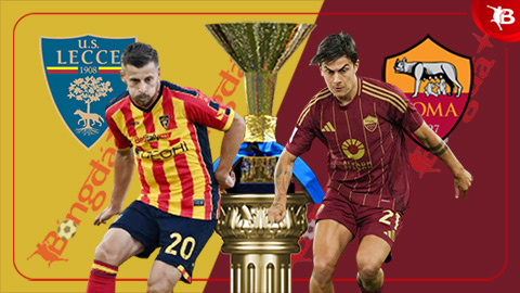  02h45 ngày 30/3: Lecce vs Roma