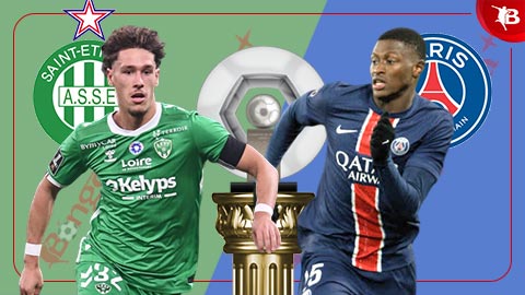  01h00 ngày 30/3: Saint Etienne vs PSG