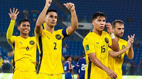  Malaysia nhập tịch thêm 7 cầu thủ gốc Âu để quyết đấu Việt Nam