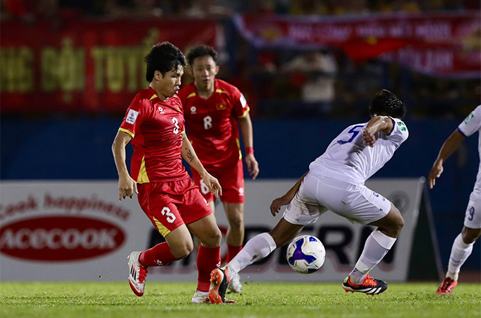 Malaysia sẽ là thách thức lớn nhất với Văn Vĩ và toàn đội ở vòng loại Asian Cup 2027 - Ảnh: Quốc An 
