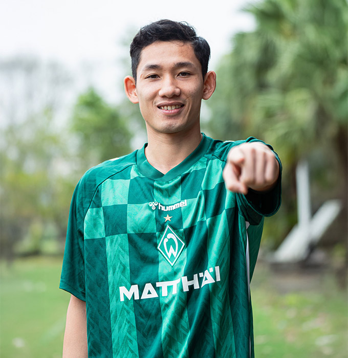 Nguyễn Hai Long khoác áo SV Werder Bremen vào ngày... Cá tháng Tư