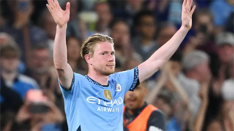  De Bruyne lập kỷ lục trong ngày chia tay sân Etihad