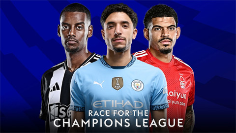  Cục diện cuộc đua căng như dây đàn giành vé dự Champions League