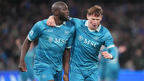 McTominay và Lukaku giúp Napoli vô địch Serie A 2024/25