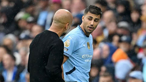  Pep Guardiola sẽ hạn chế dùng Rodri