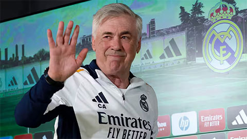 Real Madrid tổ chức màn tri ân hoành tráng cho HLV Carlo Ancelotti