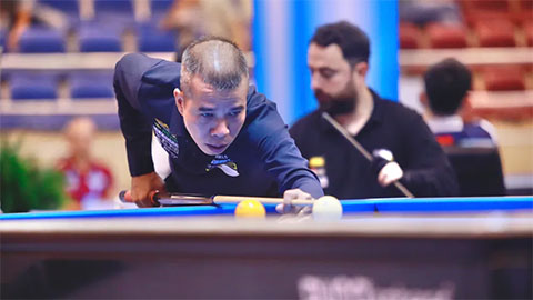 Giải Billiards Carom 3 băng TPHCM World Cup 2025: Cơ thủ Việt Nam gây ấn tượng mạnh