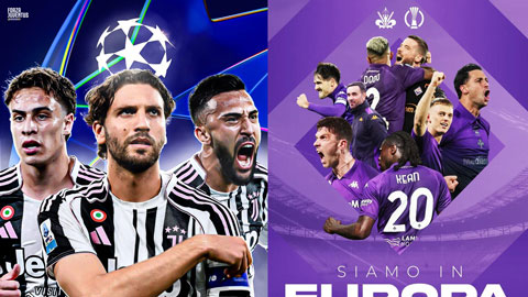 Vòng cuối Serie A: Juventus và Fiorentina giành vé dự cúp châu Âu đầy kịch tính
