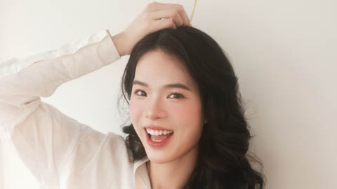  Phụ công Lê Thanh Thúy hóa nàng thơ, xinh đẹp đón tuổi mới