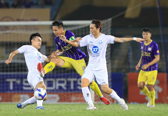 Nam Định đã thắng được các ứng viên vô địch trong đó có Hà Nội