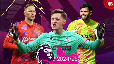  David Raya có phải thủ môn xuất sắc nhất Premier League 2024/25?