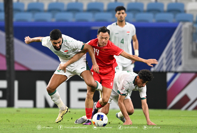 U23 Việt Nam nằm ở bảng C tại vòng loại châu Á 2026. Ảnh: VFF 