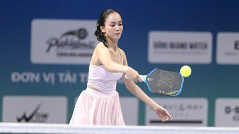  Hoa khôi Đặng Yến ngấn lệ vì mất chức vô địch pickleball