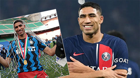  Achraf Hakimi tâng bốc người hùng Inter trước trận chung kết để đời