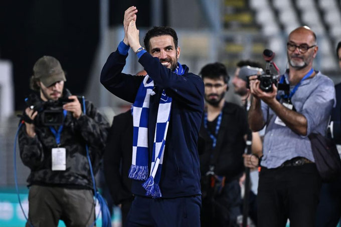 Fabregas gây ấn tượng khi dẫn dắt Como