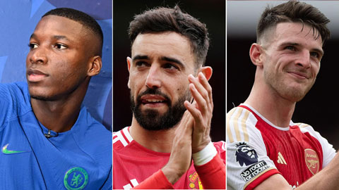  Bruno Fernandes có phải tiền vệ xuất sắc nhất Premier League 2024/25?