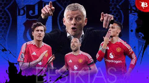  5 cầu thủ MU có thể về dưới trướng Solskjaer tại Besiktas