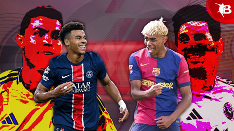  Desire Doue vs Lamine Yamal: Kỳ phùng địch thủ Messi - Ronaldo thời đại mới