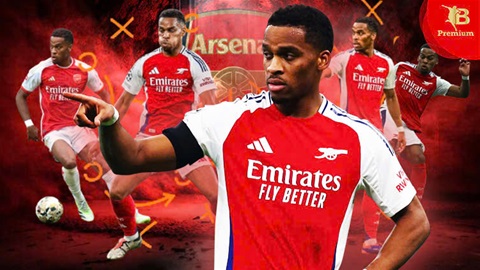  Arsenal loạn nhưng Jurrien Timber vẫn an nhiên