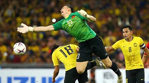  Nỗi ám ảnh của thủ môn Việt Nam trên sân Bukit Jalil