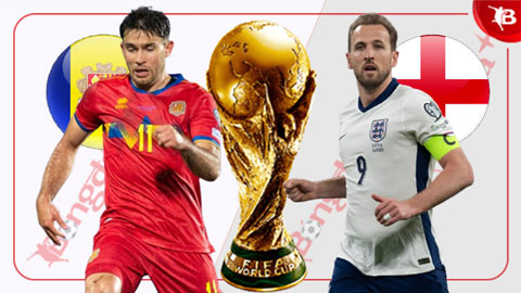  Nhận định bóng đá Andorra vs Anh, 23h00 ngày 7/6: Đè bẹp chú lùn
